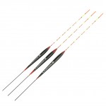 3pcs/Lot Lake Fishing Pole Floats Floating Balsa Fishing Tackle Set Practical