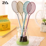 4 pcs/ lot Creative badminton racket neutral pen creative cartoon stationery kawaii school Office supplies  Papelaria Canetas 