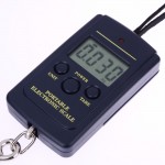 40kgx10g Portable Mini Electronic Digital Scale Hanging Fishing Hook Scale the Balance with Blue Background Llight Hot Search