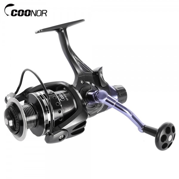 4.7:1 Metal 5000 6000 Spool Spinning Fishing Reel 11 + 1 Ball Bearings Fishing Reel Durable for Fishing 2016 NEW