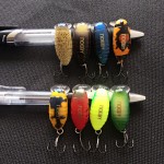 4pcs 28mm 3D Lazer Eye Shallow Crankbait Floating Minnow wobblers carp fish Crank Bait Long Casting Bass Trout Lure Fishing lure