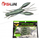 4pcs/lot Afishlure AR-14 hammer Crab clamp Shrimp  80mm 5.5g claw Bait artificial lure sauce green bait Swimbait Fake Fish Peche