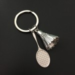 5 Pcs/LOT  Hot Creative Zinc Alloy Car Badminton Keychain Key Holder Key Bag Holder Pendant For Bag Man Keychain Gift 