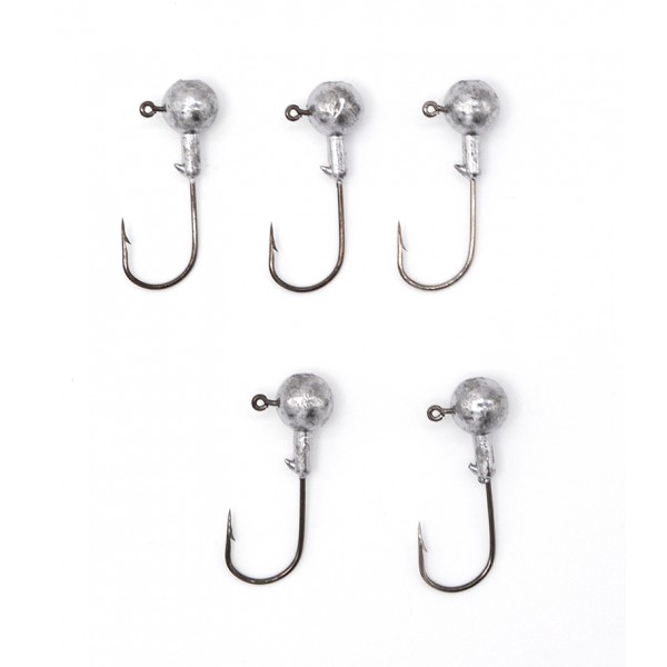 5 Pcs/Lot 1g/3g/5g/5.5g/10g/14g River Lead Head Hook Jigs Bait Fishing Hooks For Soft Lure Fishing Tackle Ocean Boat  Fishing