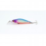 5 colors 1pcs 8cm 6.4g Laser Minnow fihing lure 3D eyes fishing bait Artificial Bait Artificial Hard Fishing Wobbler Crankbait 