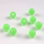 500 X Mixed Glow Beads Round 6mm Rigs Making Soft Fishing Beads - Green and Orange