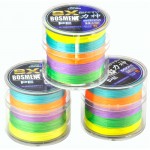 500M 8 strands  Modern Fishing Brand BOSMENT Japan Multifilament PE  braided fishing line plastic box packing10 to 100LB