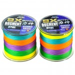 500M 8 strands  Modern Fishing Brand BOSMENT Japan Multifilament PE  braided fishing line plastic box packing10 to 100LB