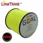 500M Brand LineThink GOAL Japan Multifilament 100% PE Braided Fishing Line 6LB to 120LB Free Shipping