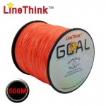 500M Brand LineThink GOAL Japan Multifilament 100% PE Braided Fishing Line 6LB to 120LB Free Shipping