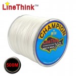 500M GHAMPION LineThink Brand 8Strands/8Weave Best Quality Multifilament PE Braided Fishing Line Fishing Braid  Free Shipping