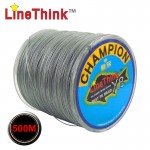 500M GHAMPION LineThink Brand 8Strands/8Weave Best Quality Multifilament PE Braided Fishing Line Fishing Braid  Free Shipping