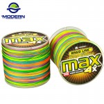 500M MODERN FISHING Brand MAX Series Multicolor 1M 1color Multifilament PE Braided Fishing Line 4 strands braid wires 8 to 90LB