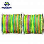 500M MODERN FISHING Brand MAX Series Multicolor 1M 1color Multifilament PE Braided Fishing Line 4 strands braid wires 8 to 90LB