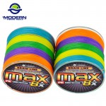 500M MODERN FISHING Brand MAX series Japan multicolor 10M 1 Color mulifilament PE Braided Fishing Line 8 Strands braided wires