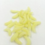 50PCS 2cm 0.4g maggot Grub Soft Baits iscas artificiais para pesca smell Worms Glow Shrimps silicone bait Fishing Lure  YE-131