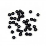 [50PCS/Pack] Carp Fishing Beads Soft for Helicopter Rig Multiple Purpose 6mm Black Green Brown Terminal Tackle