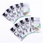 50pcs/lot Size1-Size10 ISEAMA Fishing Hook Barbed Hook Carp Feeder Anzol Fishhook Fishing Tackle  Hooks Jig Fishing Mustad