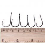 50pcs/lot Size1-Size10 ISEAMA Fishing Hook Barbed Hook Carp Feeder Anzol Fishhook Fishing Tackle  Hooks Jig Fishing Mustad