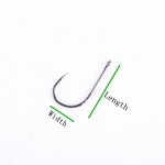 50pcs/lot Size1-Size10 ISEAMA Fishing Hook Barbed Hook Carp Feeder Anzol Fishhook Fishing Tackle  Hooks Jig Fishing Mustad