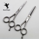 5.5 inch Professional Hairdressing scissors set Cutting+Thinning Barber shears High quality Personality Black and White styles