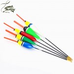 5PCS/Lot 1g-5g Day Night Fishing Float With 4PCS Glow Light Stick For Free Gift Pesca Boia Flotteur Peche Tackle Fishing Buoys