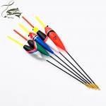 5PCS/Lot 1g-5g Day Night Fishing Float With 4PCS Glow Light Stick For Free Gift Pesca Boia Flotteur Peche Tackle Fishing Buoys