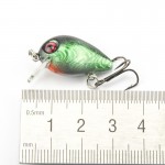 5PCS/Lot Sale 3CM 1.5G Crankbait Plastic Wobbler Fishing Lure Swimbait Pesca Isca Artificial Bait 10# Hooks Fishing Tackle