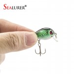 5PCS/Lot Sale 3CM 1.5G Crankbait Plastic Wobbler Fishing Lure Swimbait Pesca Isca Artificial Bait 10# Hooks Fishing Tackle