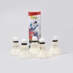 5Pcs Durable Regenerative Head High Speed Badminton Ball Duck Feather Badminton Shuttlecocks Ball Sports Traning Accessories