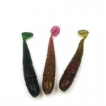 5Pcs/lot Newest Soft Fishing Lures Bait 8.5cm 4.85g smell Artificial Fake Bait Free shipping 088