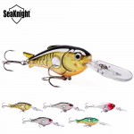 5Pcs/lot SeaKnight 55mm 10g Hard Fishing Lures Crankbait 1.8-3.9M Floating Wobblers Best Crank Hard Bait for Sea Carp Fishing