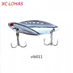 5cm 11g Silver Metal Vibration Lure Hard VIB Swimbait Sea River Lake Fishing Tackle Accessories VIB011