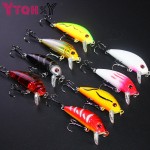 5cm 3.5g Swim Fish Fishing Lure Artificial Hard Crank Bait topwater Wobbler Japan Mini Fishing Crankbait lure YE-204