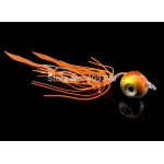 5pcs 50g/80g lead fish with skirt  lead jig jig head Metal jig Mixed 5 colors with seperate package super strong fishing hook