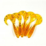 5pcs/lot Wobbler Jigging Fishing Lure Soft Worm Shrimp 2g 6.5cm silicone bait Fish Ocean Rock fishing tackle YE-264