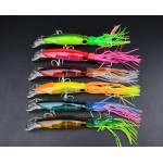 6 PCS Big Size Hard Fishing Lure Fish Bait 24cm/40g Fishing Tackle 6 Color Available Squid Lure Fishing Bait