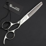 6.0" High Quality Salon Hair Thinning Scissors Fish Bone Teeth Hair Shears Hairdressing Stylist Tools