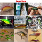 6.5cm 8.4g Artificial Bass Fishing Lures 3d Fish Eye Hard Plastic Laser Crank Bait Reflective Fake Lure Baits CB015