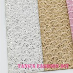 6PCS--High Quality DIY LACE glitter FISH leathers/Synthetic leather/DIY fabric 20x22cm per pcs CAN CHOOSE COLOR