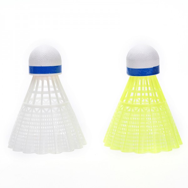 6Pcs/Set High Quality Gym Fitness Training Badminton Nylon Shuttlecocks Badminton Ball Outdoor Sports Practice Accessories