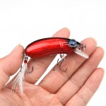 6cm 10g Top Water Fishing Lures Crankbait Swimming Crank Baits Artificial Swimbait Wobblers Fish Tackle MI022