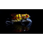 6g 4.5cm Insect Baits Alice Mouth Fish Lures Isca Artificial Top Tater Bee Lure