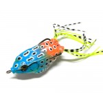 6pcs Frog Fishing Lure 5.5CM 12.5G Soft Artificial Frog Bait Top Water With Hook Snakehead Fishing Tackle