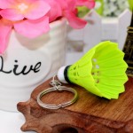 6pcs fashion badminton keychain key chain ring keychain creative birthday gift toy collection Figures Model