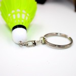 6pcs fashion badminton keychain key chain ring keychain creative birthday gift toy collection Figures Model