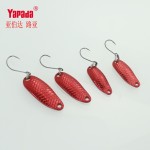 6pcs/lot Yapada fishing trout spoon 1.5g 2.0g 2.5g 3.5g metal jig hard bait bkk hooks fishing lures saltwater fishing tackles