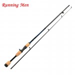 7" M Power 2 SEC 6-12g 5-20g lure weight Carbon Casting Spinning Lure Fishing Rod