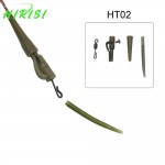 80Pcs/20Sets Carp fishing lead clip fishing swivel snap carp terminal tackle Carp fishing accessories