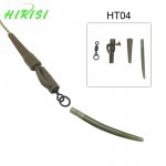 80Pcs/20Sets Carp fishing lead clip fishing swivel snap carp terminal tackle Carp fishing accessories